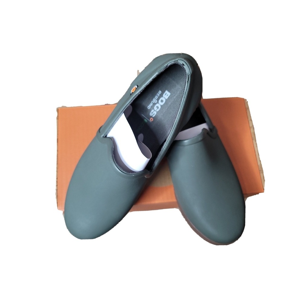 Bogs NIB Waterproof Women's Sweet Pea Slip On Loafer Sage Size 7 Green NEW